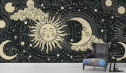 Sun And Moon Wallpaper Mural image 2
