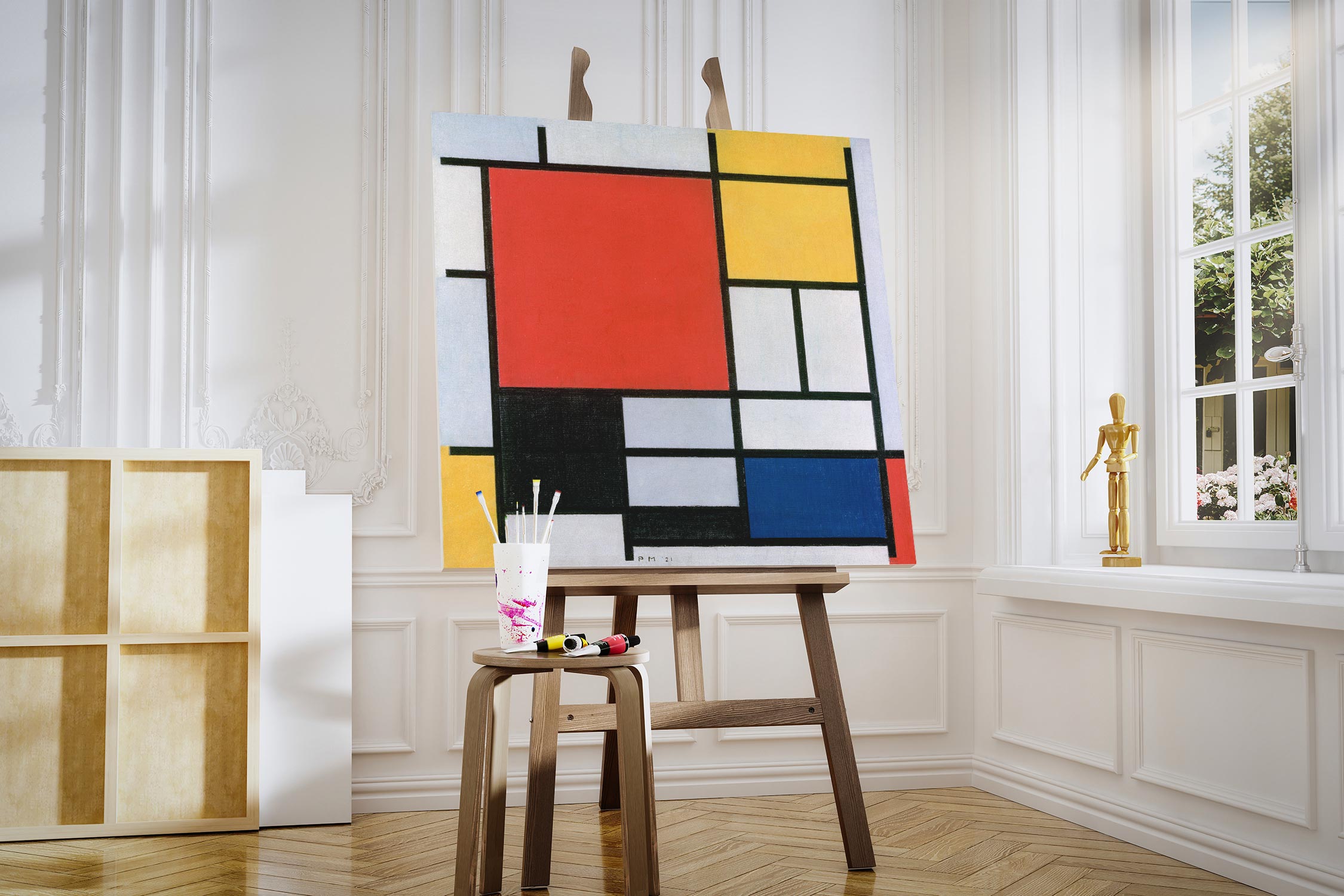 Piet Mondrian's Natural Canvas image 0