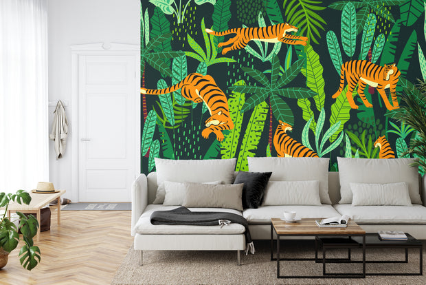 Tiger Wall Mural image 2