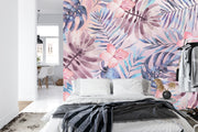 Monstera Leaves wall mural image 4