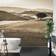 Hills landscape wall mural image 3