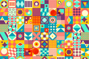 Mosaic Tile Wallpaper Mural image 1