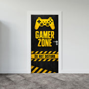 Gamer Zone Door Mural