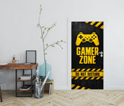Gamer Zone Door Mural