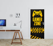 Gamer Zone Door Mural