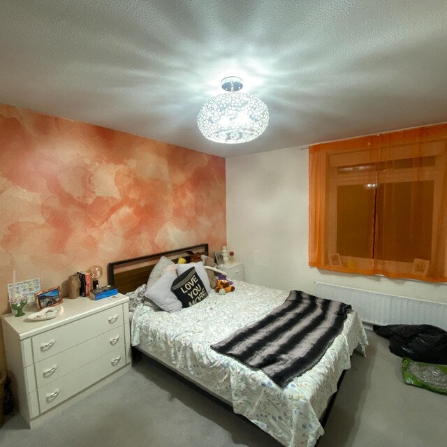 Washed Orange Wallpaper Mural