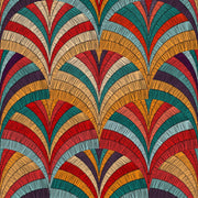 Bohemian Embroidery Fan Wall Mural – full artwork