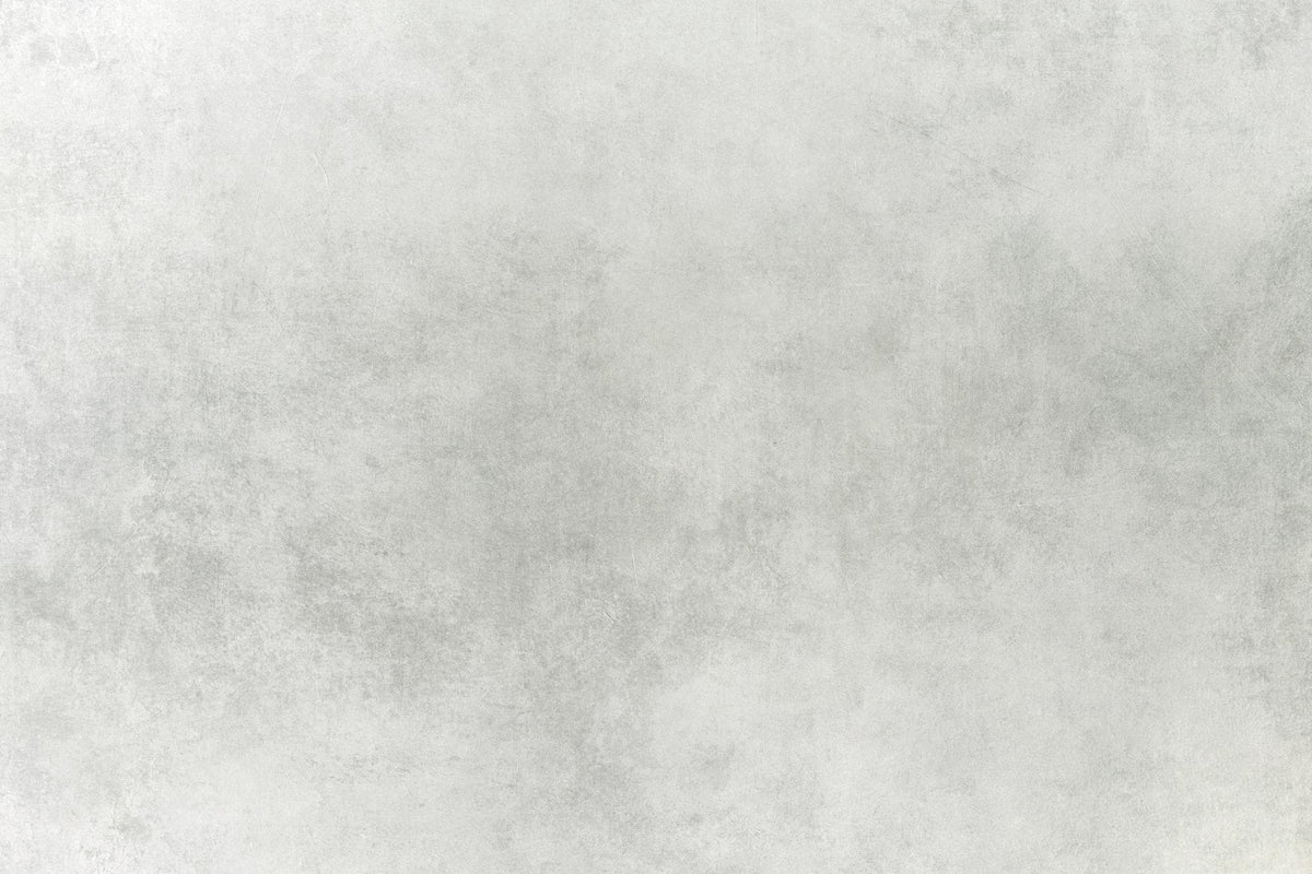 Light Grey Limewash-Effect Wall Mural – clean artwork