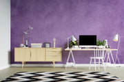 Lilac Plaster-Effect Wall Mural